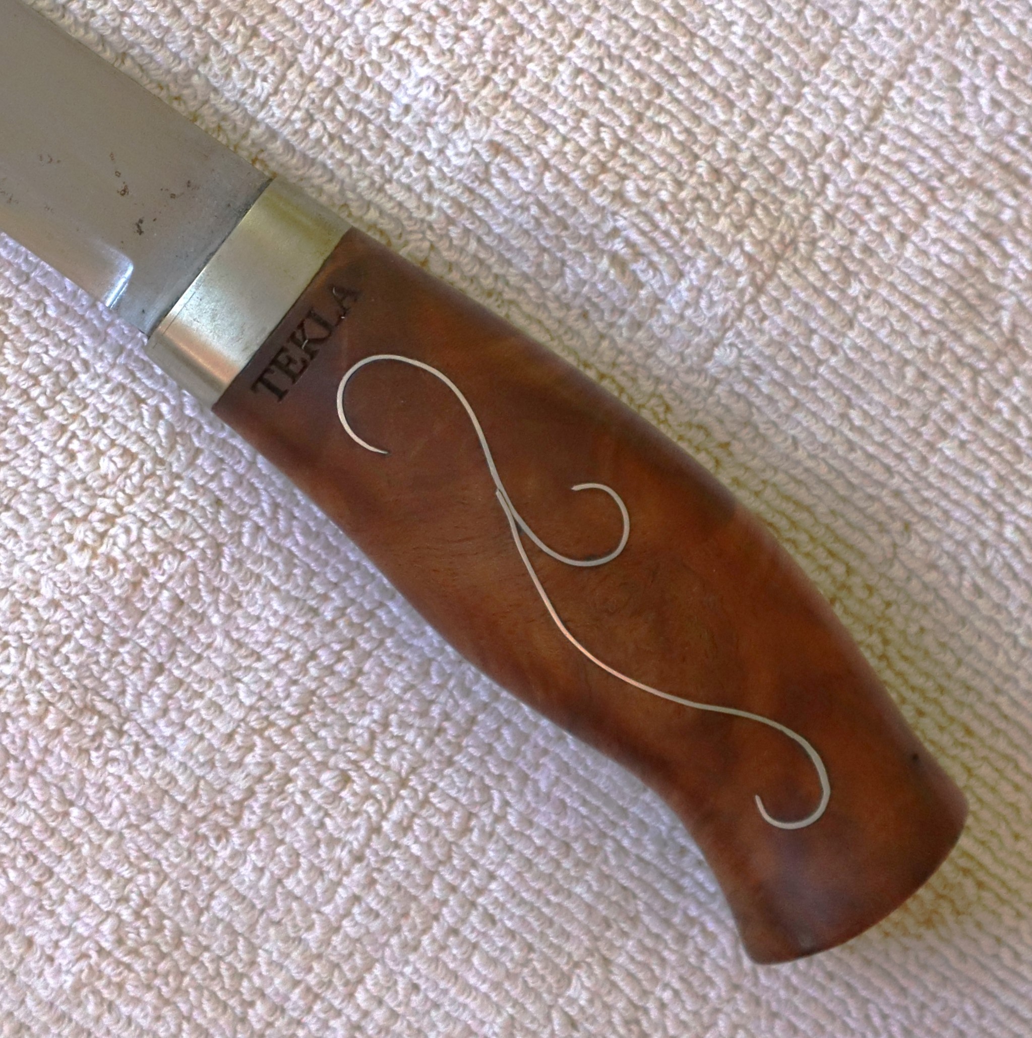 Bladesmithing: Silver Inlay in Wood - BARN Catalog